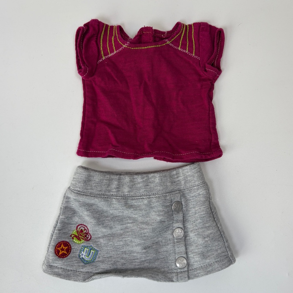 American Girl‎ Fresh and Fun Innerstar U Outfit Shirt and Skirt